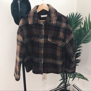 Plaid Mango Jacket